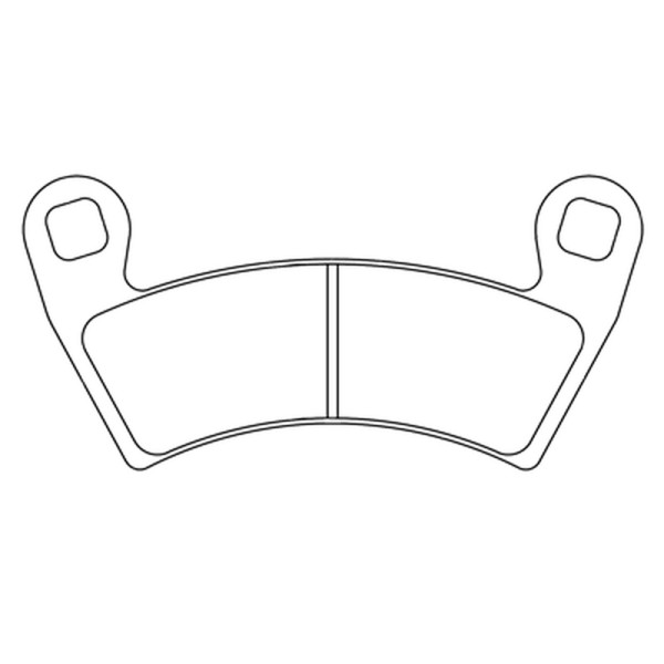 CL Brakes ATV sintered metal brake pads - 1229ATV1