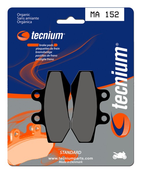 Tecnium Street Organic Brake Pads - MA152