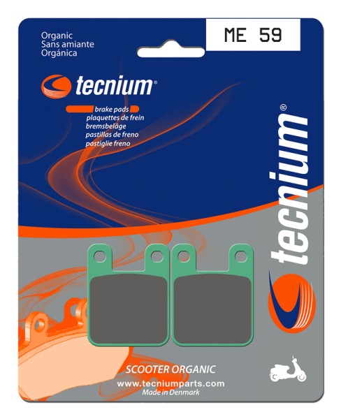 Tecnium Scooter Organic Brake Pads - ME59