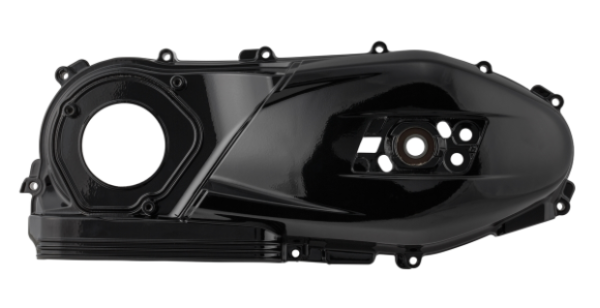Vario cover for Vespa GTS/GTS Super 125/150cc 4T LC iGet (Euro4), black high gloss