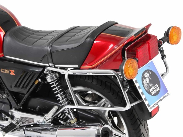 Side case carrier bolted chrome for Honda CBX 1000 (78-80) Hepco & Becker