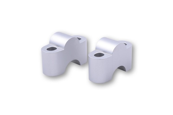 HIGHSIDER pro distance block silver set 25mm