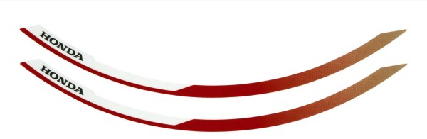 Rim decor sticker set Tricolor R305C for Honda CRF1000L Africa Twin (Bj.18-) Original Honda