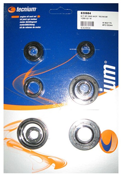 Tecnium set of engine oil seals
