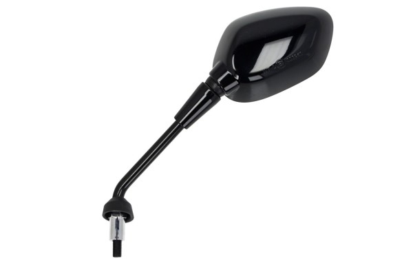 Original mirror, left, M10, left-hand thread, black, glossy, Vespa GTS, 2023-