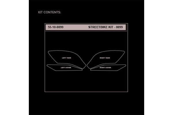 Stompgrip klar, Volcano, für Yamaha YZF-R1(M), 2015-2025