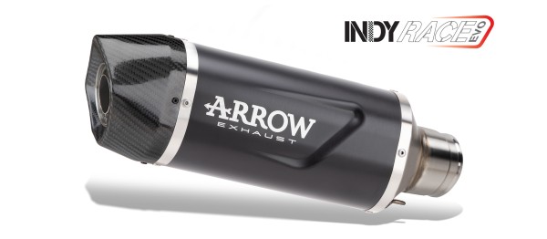 ARROW Auspuff INDY RACE EVO DARK Aluminium schwarz für KOVE 800X Pro Modelljahr 2024-