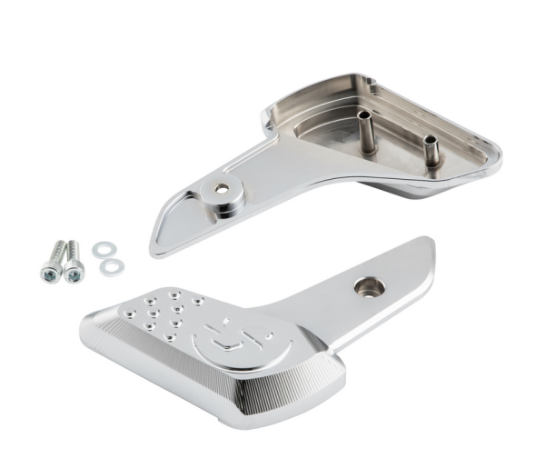 Footrests right and left for Vespa Primavera /Sprint 50-150ccm 2T/4T AC, chrome