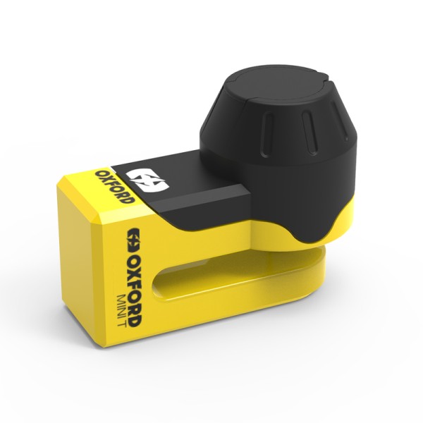 Oxford Mini T Brake Disc Lock - 5.5 mm - Yellow/Black