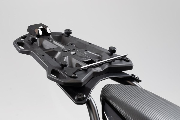 SW-Motech adapter plate black for STREET-RACK luggage carrier for Shad 2 top case