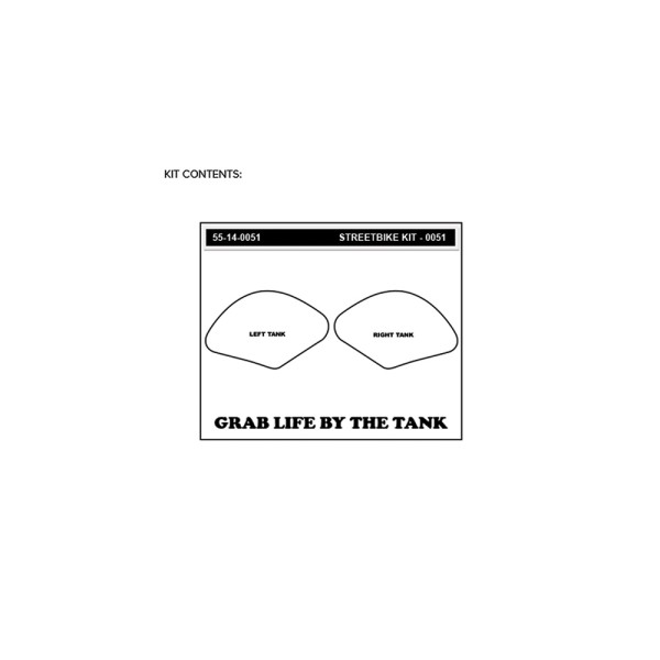 Stompgrip Traction Pads klar, für BMW, R1200GS (Adventure), Suzuki, SV650 (S), SV1000