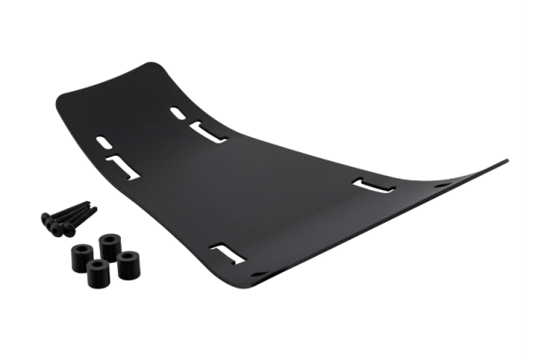 Luggage rack step-through Footplate 2.0 for Vespa GTS/GTS Super/GTV/GT, black matt