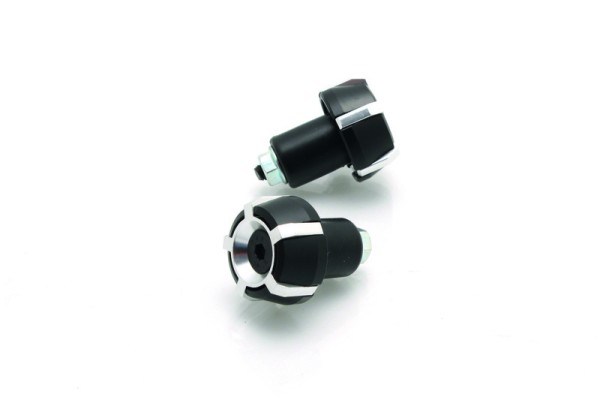 Handlebar ends BIHR Spark Ø18mm black/silver
