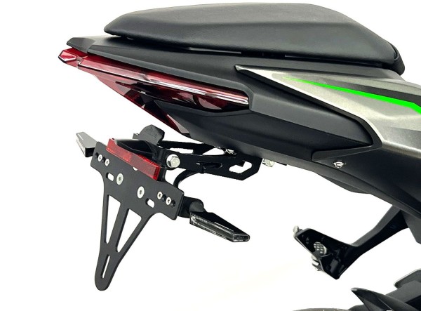 License plate holder for Kawasaki Z 500 / Ninja 500 / Ninja 500 SE (24-)