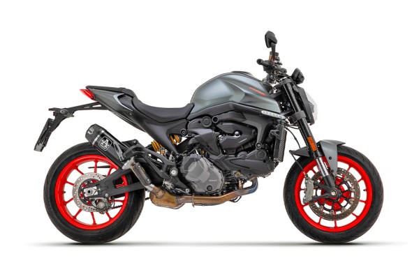 ARROW Auspuff INDY RACE DARK Aluminium für Ducati Monster / Monster+ ab Modelljahr 2021-