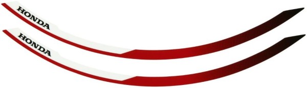 Rim decor sticker set Victory Red R334 for Honda CRF1000L Africa Twin (Bj.18-) Original Honda