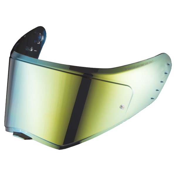 Caberg visor gold mirrored for adventure helmet Tanami