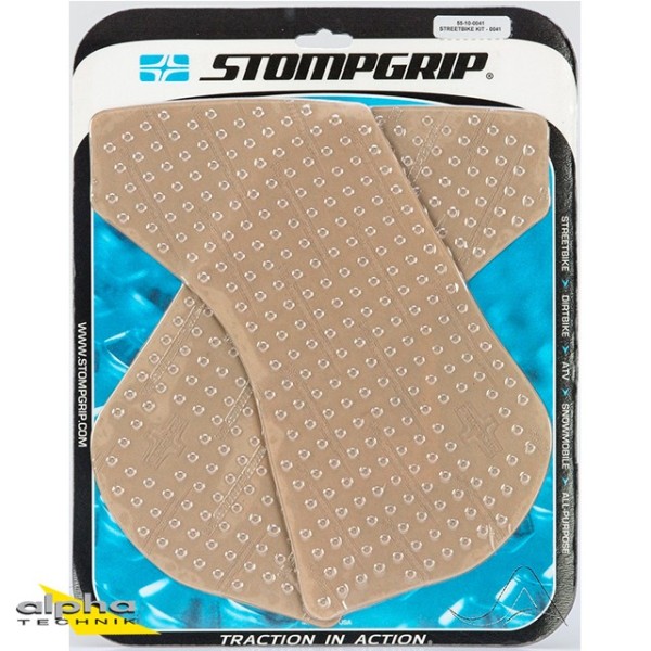 Stompgrip klar, Volcano, für Kawasaki KLR650, 2000-2018