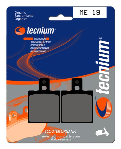 Tecnium Scooter Organic Brake Pads - ME19