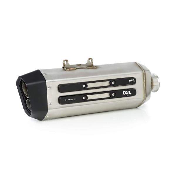 IXIL MXT rear muffler Triumph Tiger 900 /GT /Rally (20-), stainless steel silver, E-approved, Euro5