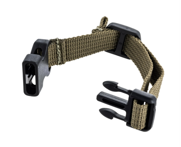 Mounting strap bag / case "Classic", rear, small, olive green