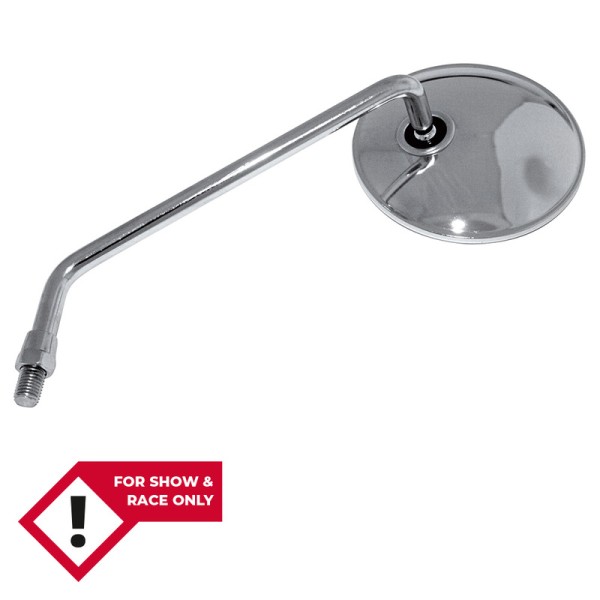 HIGHSIDER smart handlebar mirror chrome M10x1.25 (1pc.)
