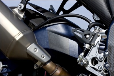 Swing arm cover, black for Suzuki GSX-R1000 BJ. 2009-2011/ 2012-2016