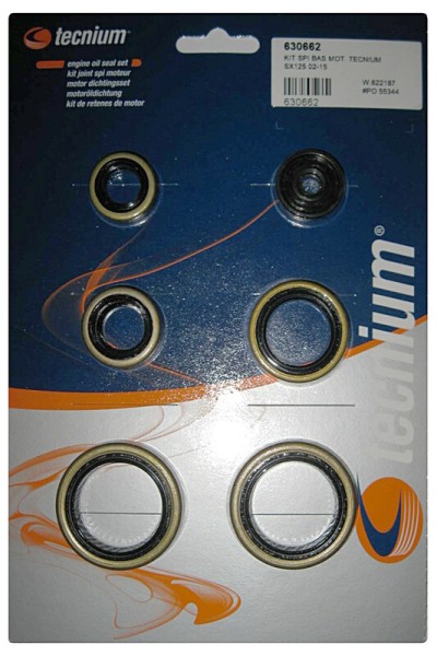 Tecnium set of engine oil seals