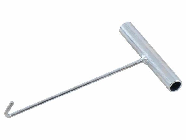 Tool for attaching the tension spring on main stands