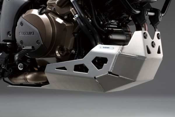 Underride protection silver for Suzuki V-Strom 1050