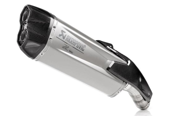 Akrapovic titanium sports exhaust for Kawasaki Z H2 /SE (20-)