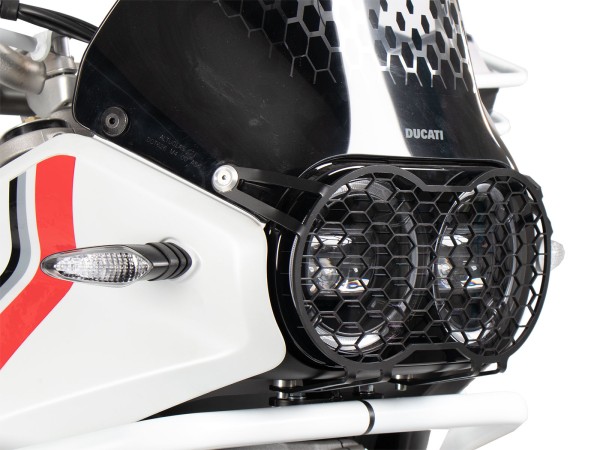 Lamp guard grille for Ducati DesertX (22-) Hepco & Becker