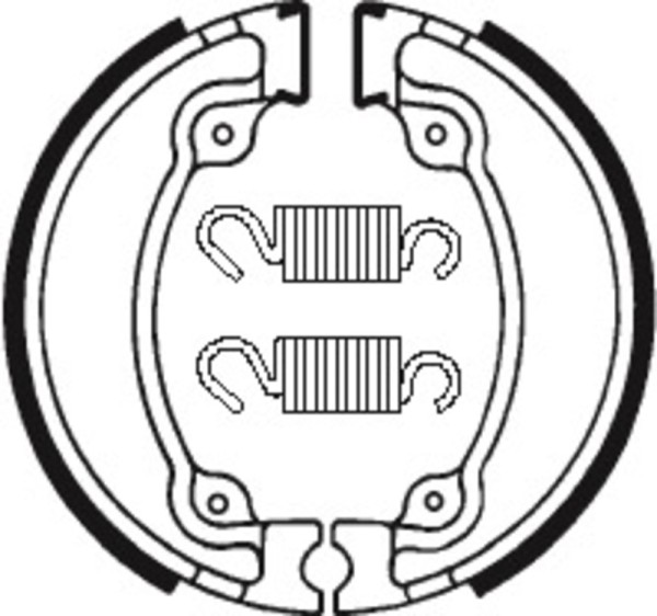 Tecnium Street/Off-Road Organic Brake Pads - BA026
