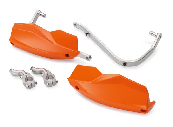 KTM hand protection kit orange for Duke / Adventure