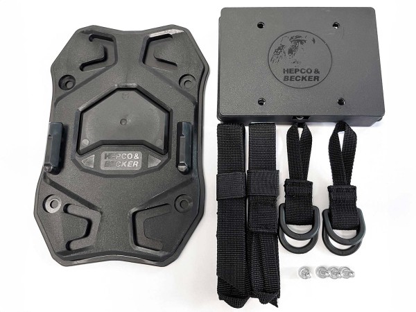 Seatpad Basic Set incl. counterholder (locking unit) Hepco & Becker