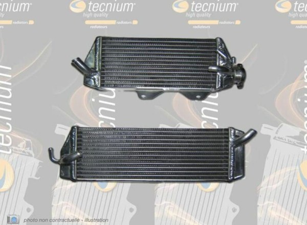 Tecnium oversize radiator right - Kawasaki KX450F