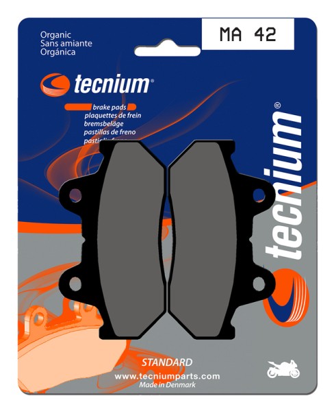 Tecnium Street Organic Brake Pads - MA42