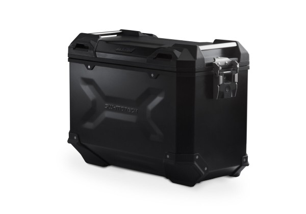 SW-Motech TRAX ADV L aluminum case 45L black right