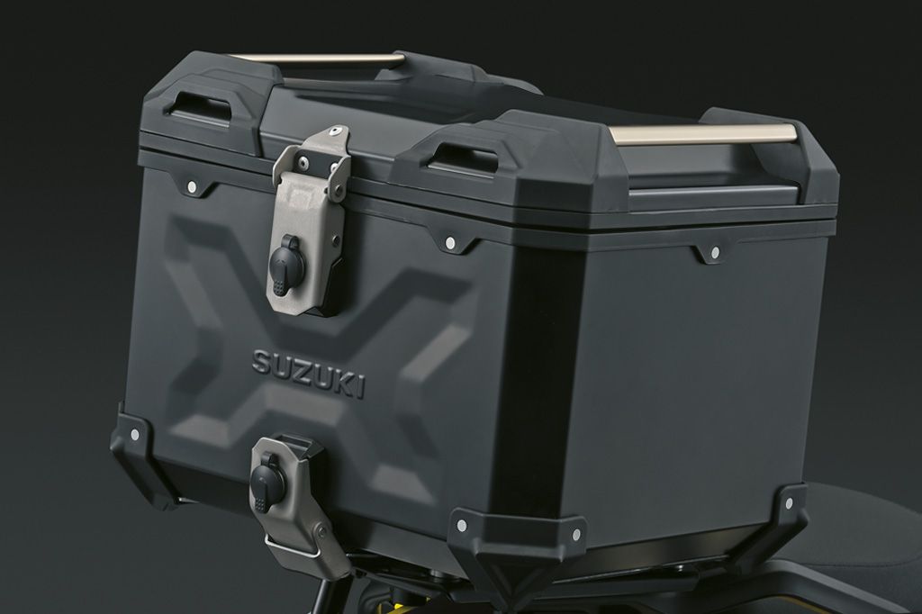Aluminum Top Case (black) for Suzuki V-Strom 800DE 2023- Original | RWN-Moto.com Motorcycle accessories, Motorcycle Tuning, spare parts, clothing and helmets