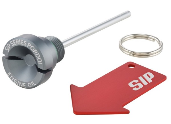 Oil filler plug engine oil for Vespa GTS/GTS Super/GTV 300cc HPE, gray matt