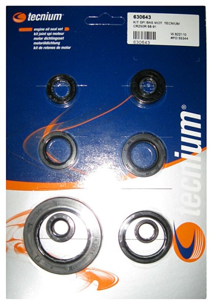 Tecnium set of engine oil seals