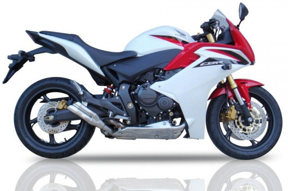 IXIL HYPERLOW stainless steel muffler for Honda CB 600 F Hornet (Bj.07-14) / CBR 600 F (Bj.11-13)
