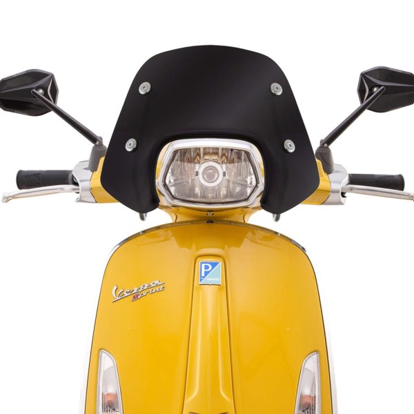 Windshield Ermax Piccolo for Vespa Sprint - black
