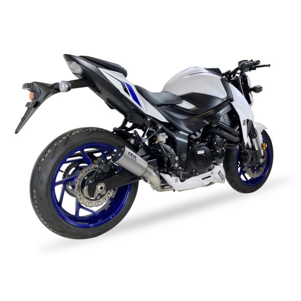 IXIL RB rear muffler Suzuki GSX-S 750, GSR 750, stainless steel, E-approved, Euro3+4+5