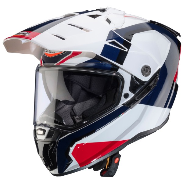 Caberg helmet Tanami Scram white/blue-red