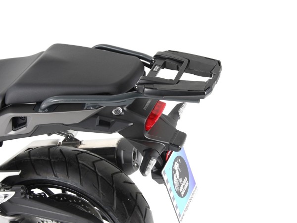 Easyrack top case carrier anthracite for Honda VFR 800 X Crossrunner (15-20) Hepco & Becker