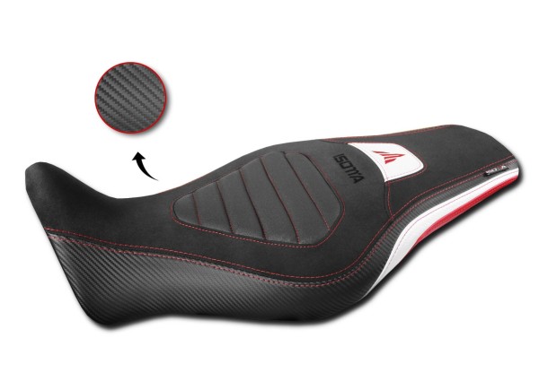 Seat cover "Comfort" red for Yamaha MT-09 (21-23)