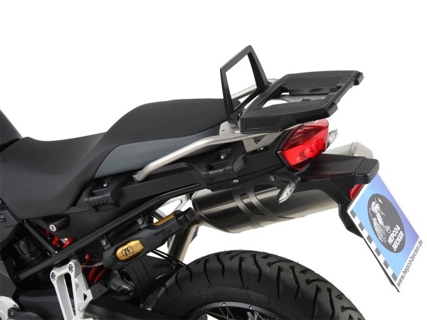 Alurack top case carrier for combination with original accessory luggage rack black for BMW F 850 GS