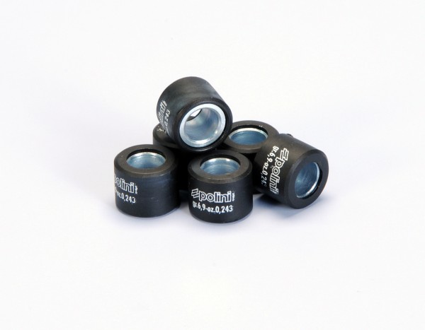 Polini variator roller set, 21x17 mm, 9,5 g, piece: 6