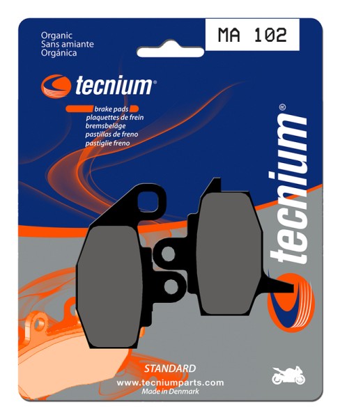 Tecnium Street Organic Brake Pads - MA102
